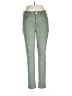 Seven7 Solid Green Jeans Size 12 - photo 1