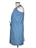Shein Solid Blue Casual Dress Size 12 - photo 5