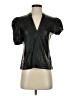 Steve Madden 100% Polyester Black Short Sleeve Blouse Size XS - photo 1