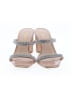 Bamboo 100% Synthetic Silver Tan Sandals Size 7 - photo 2