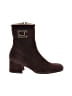 Charles Jourdan Burgundy Brown Boots Size 5 - photo 1