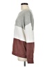 Nine Britton Color Block Gray Pullover Sweater Size M - photo 5