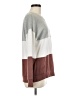 Nine Britton Color Block Gray Pullover Sweater Size M - photo 4