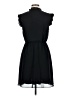 H&M 100% Polyester Solid Black Casual Dress Size 6 - photo 2