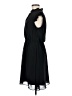 H&M 100% Polyester Solid Black Casual Dress Size 6 - photo 5