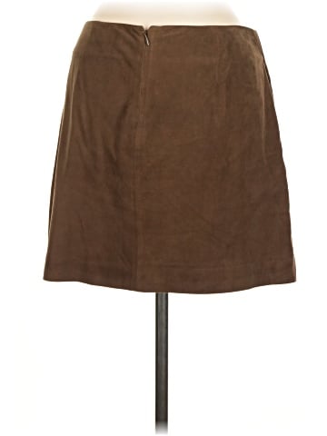 Vince. Leather Skirt (view 2)