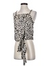 Krisa 100% Polyester Ivory Sleeveless Top Size XS - photo 2