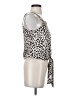Krisa 100% Polyester Ivory Sleeveless Top Size XS - photo 5