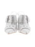 Azalea Wang Metallic Silver Heels Size 6 - photo 2