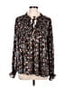 Kori America 100% Polyester Black Long Sleeve Blouse Size L - photo 1
