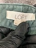 Ann Taylor LOFT Teal Cargo Pants Size 6 - photo 4