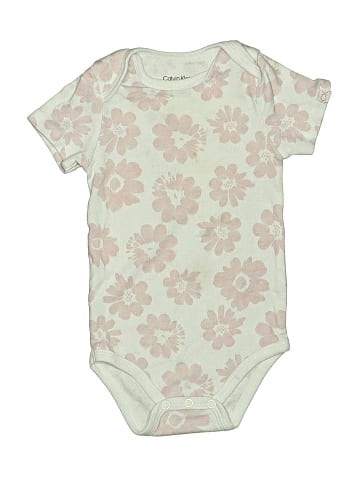 Calvin Klein Short Sleeve Onesie (view 1)