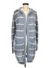 SOHO Apparel Ltd 100% Acrylic Gray Kimono Size M - photo 1