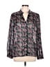 MELLODAY Black Long Sleeve Blouse Size L - photo 1