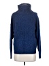 Sanctuary 100% Acrylic Blue Turtleneck Sweater Size S - photo 1