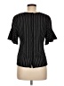 Derek Lam 10 Crosby Black Short Sleeve Top Size M - photo 2