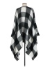 Summer & Rose 100% Acrylic Gray Poncho One size - photo 2