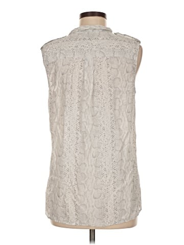 Equipment Sleeveless Button-Down Shirt (view 2)