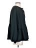adyson parker 100% Polyester Black Blue Long Sleeve Blouse Size S - photo 4