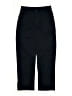 Lands' End Solid Black Blue Casual Pants Size 16 SHORT - photo 1
