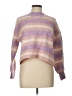 Jessica Simpson Stripes Purple Pullover Sweater Size L - photo 1