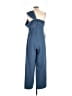 JS Collections Solid Blue Jumpsuit Size 10 - photo 2