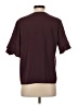 FRAME Burgundy Short Sleeve Blouse Size S - photo 2