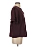 FRAME Burgundy Short Sleeve Blouse Size S - photo 4