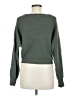 Lulus Solid Green Pullover Sweater Size M - photo 2
