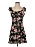 Unbranded Floral Black Casual Dress Size S (estimated) - photo 1