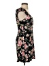 Unbranded Floral Black Casual Dress Size S (estimated) - photo 4