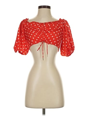 Finders Keepers Short Sleeve Blouse (view 1)
