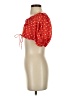 Finders Keepers 100% Polyester Red Short Sleeve Blouse Size 4 - photo 5