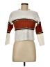 Chloe + Cyrus 100% Acrylic Color Block White Pullover Sweater Size M - photo 1