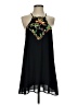 Lulus 100% Polyester Tropical Black Cocktail Dress Size S - photo 1