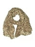 Unbranded Animal Print Tan Scarf One size - photo 1