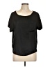 Ekouaer Black Short Sleeve Top Size L - photo 1