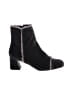 Stuart Weitzman Black Gray Boots Size 8 1/2 - photo 1