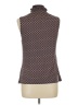 Espresso Brown Sleeveless Blouse Size L - photo 2