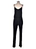 Tildon Solid Black Jumpsuit Size M - photo 2