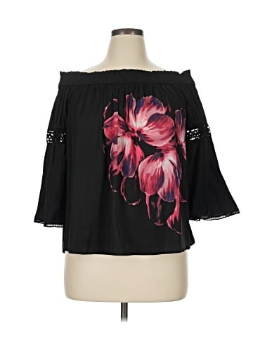 Jennifer Lopez 3/4 Sleeve Blouse (view 1)