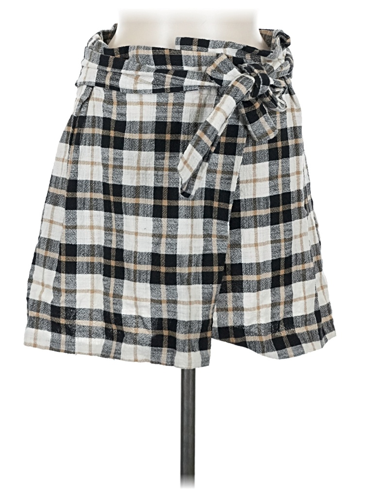 Pre-owned Zara Casual Skirt In Tan