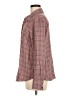 Maurices Plaid Brown Long Sleeve Button-Down Shirt Size M - photo 5