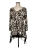 Style&Co Animal Print Brown Casual Dress Size M - photo 1