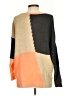 Romeo & Juliet Couture Color Block Orange Pullover Sweater Size S - photo 2