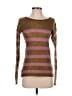 Ann Taylor LOFT Stripes Brown Pullover Sweater Size XS - photo 1