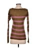 Ann Taylor LOFT Stripes Brown Pullover Sweater Size XS - photo 2
