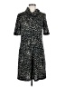 Ronni Nicole Animal Print Black Casual Dress Size 6 - photo 1