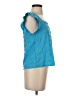 Shein Teal Short Sleeve Blouse Size 2 - photo 4