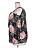 Pale Sky 100% Rayon Black 3/4 Sleeve Blouse Size 2X - photo 5
